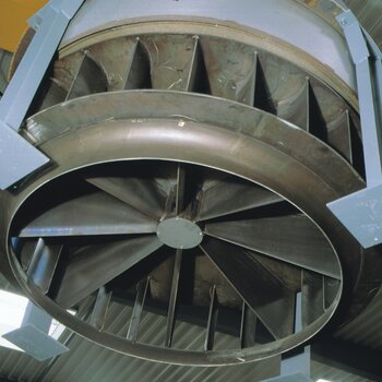 铝冶炼厂内热处理炉用热气循环风机