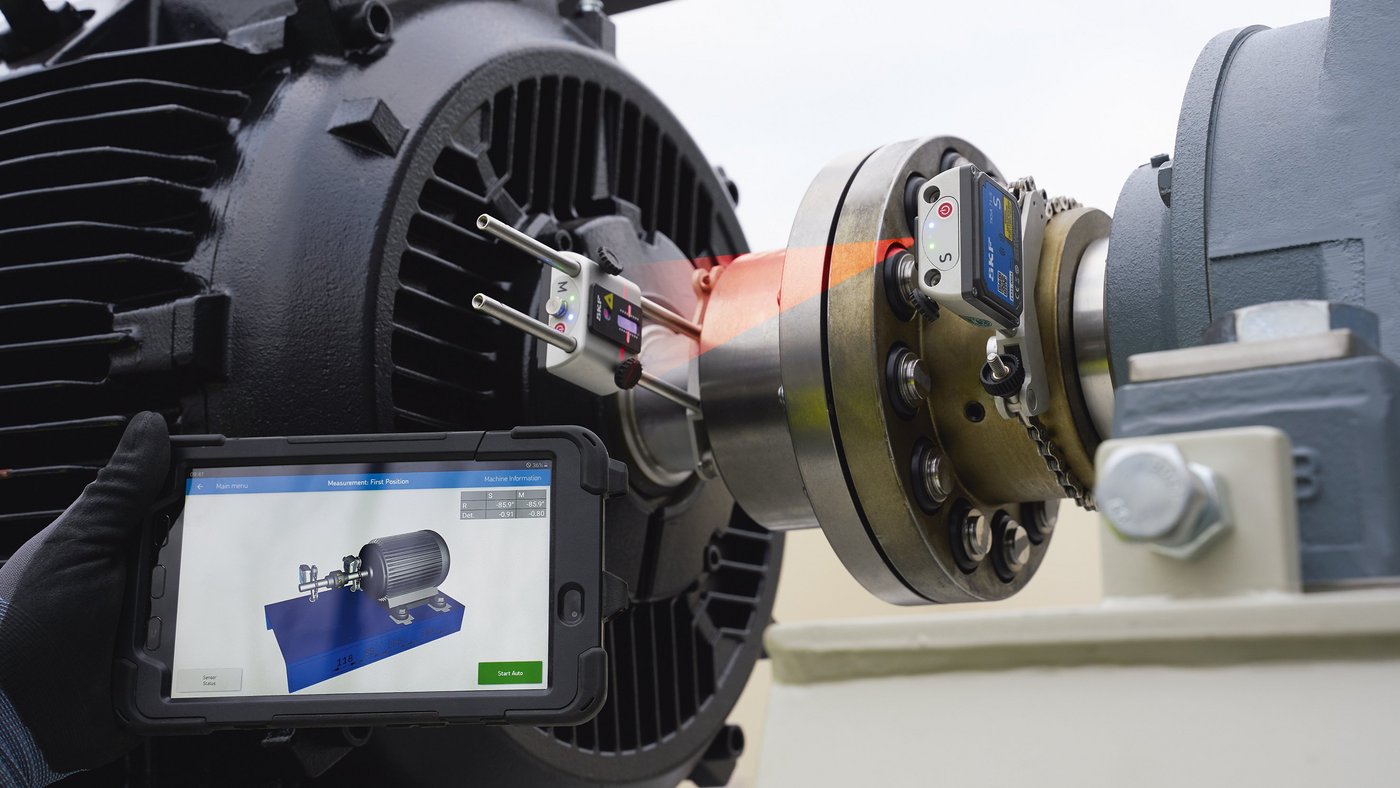 [Translate to Chinesisch:] Laserkalibrierung des Ventilatorantriebs