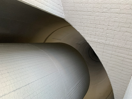 由复合材料（硬金属焊接）制成的旋风分离器